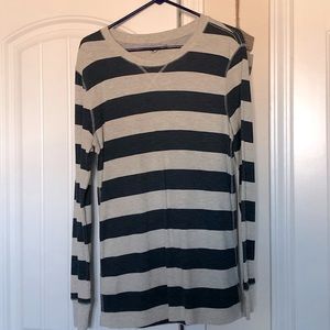 Men’s Striped Long Sleeve Tee